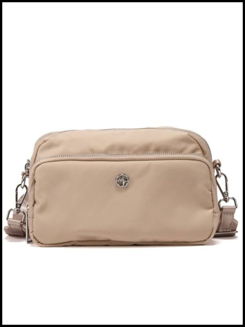 Pander Crossbody Sling Bag Adjustable Strap Water-Resistant Nylon Travel